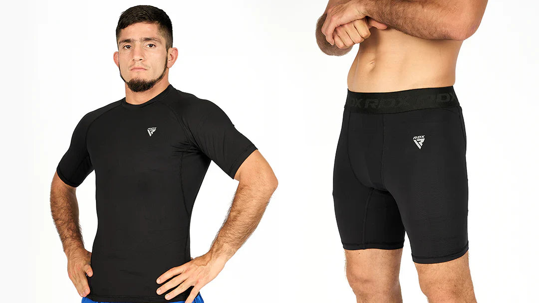 Equipamiento No-Gi: cómo elegir rashguards, shorts y guantes – RDX ...